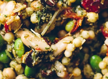 Couscous Salad with Slow Roasted Tomatoes