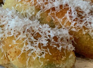 Ham and cheese potato croquettes, by Massimo Mele