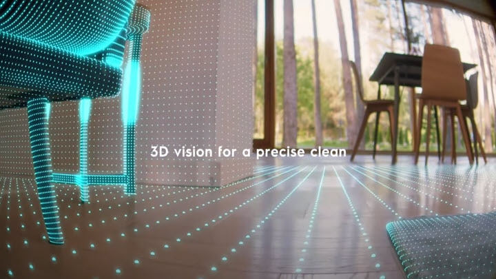 Electrolux Pure i9.2 Robotic Vacuum 3D vision image