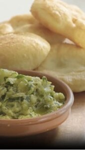 Zucchini Dip & Fried Pizza Recipe