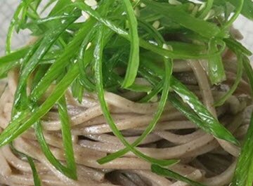 Bacon Dashi & Soba Noodle Soup