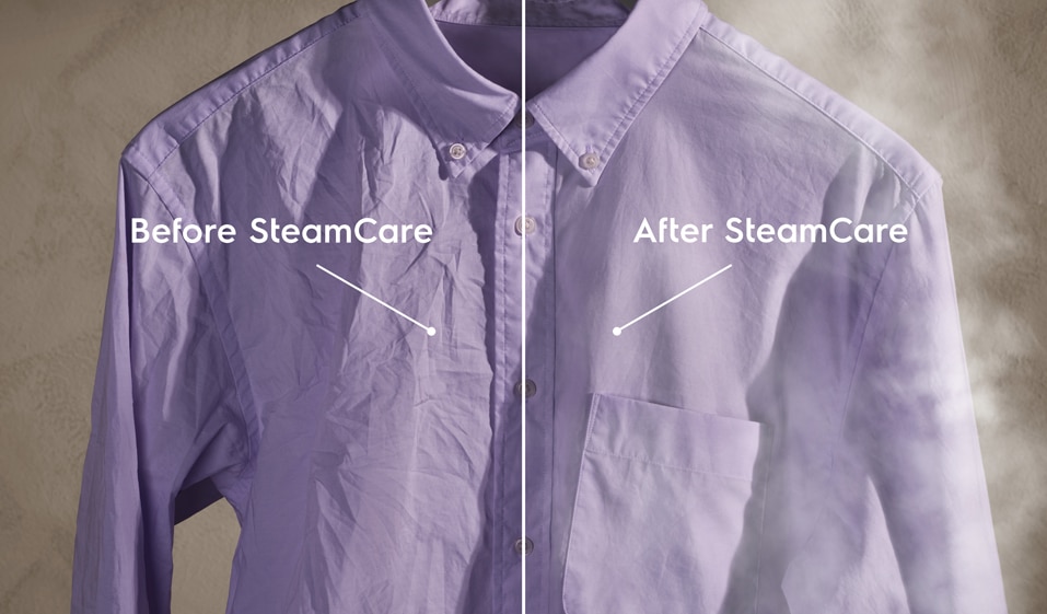 REFRESH CLOTHES & REDUCE WRINKLES BY 50%*