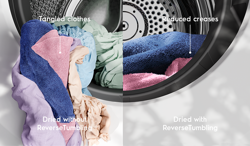 LESS WRINKLES, EASY IRONING*