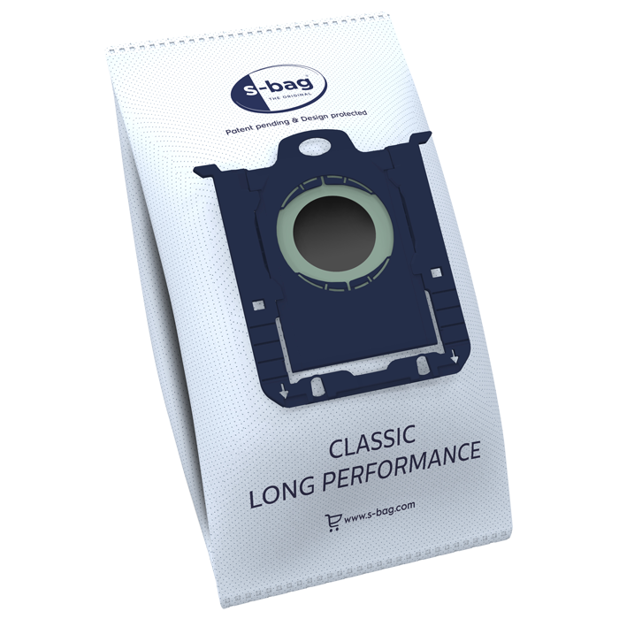 s-bag® Classic Long Performance Dust Bags 4pk E201S Electrolux NZ