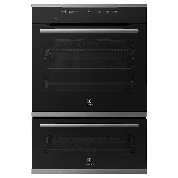 60cm multifunction pyrolytic duo oven - EVEP626SD | Electrolux NZ
