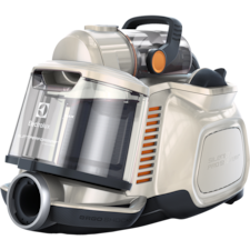 SilentPerformer Pet canister bagless vacuum cleaner - Shell white