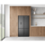 562L UltimateTaste 700 quad door fridge - Matte charcoal black
