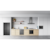 562L UltimateTaste 700 quad door fridge - Matte charcoal black