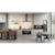 562L UltimateTaste 700 quad door fridge - Matte charcoal black