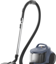 Canister Bagless Vacuum Cleaner with Turbo Nozzle, Light Denim Blue - Pet 500