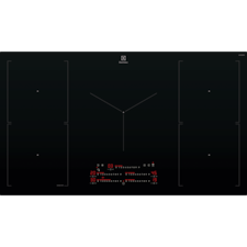 90cm 5 Zone Induction Cooktop with SenseFry, Black - 700 Series