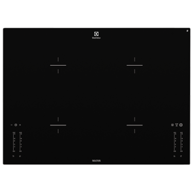 70cm 4 zone induction cooktop with maxisense zone flexibility